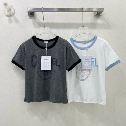 Chic Graffiti Cropped T-Shirt