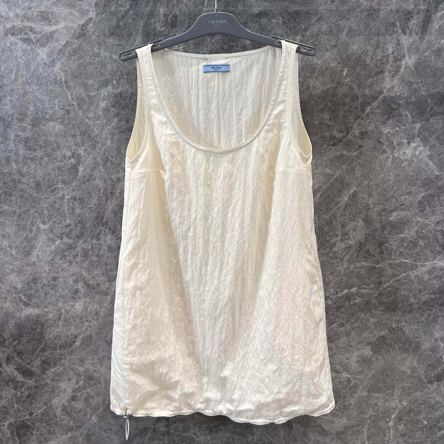 Casual Drawstring Utility Sleeveless Dress