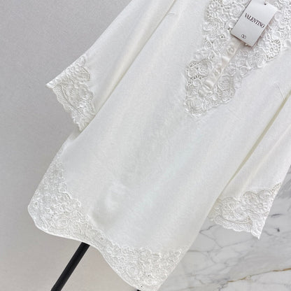 Elegant Heavy-Embroidered Full-Coverage Dress