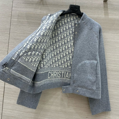 Classic Reversible Knit Jacket