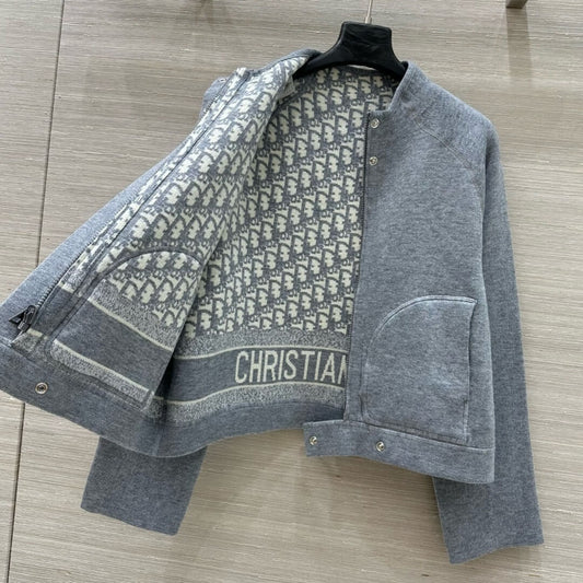Classic Reversible Knit Jacket