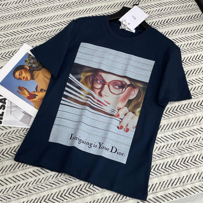 Portrait Magazine Cover Print T-Shirt