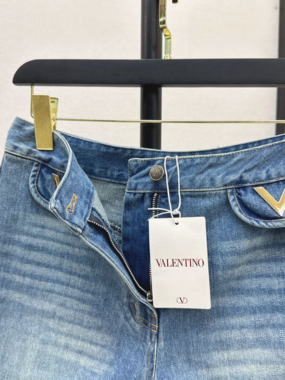 Vintage Washed Straight-Leg Jeans
