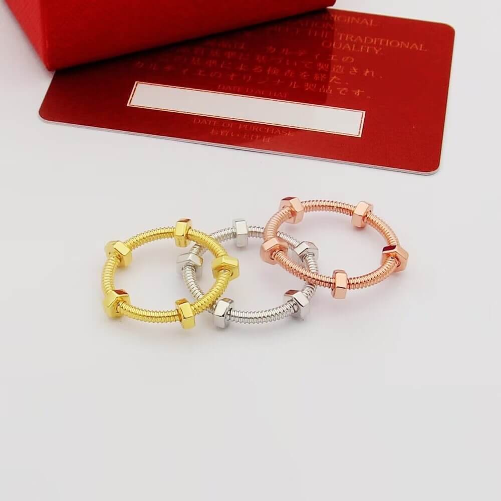 Classic Screw Thread Ring