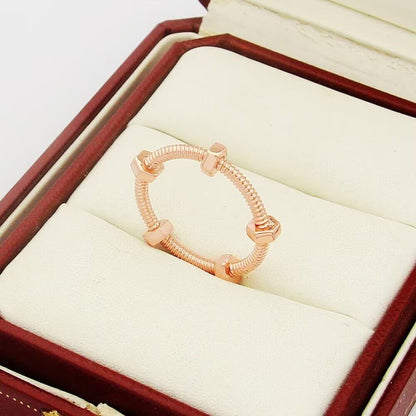 Classic Screw Thread Ring