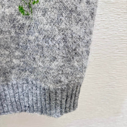 Vintage 3D Floral Knit Vest