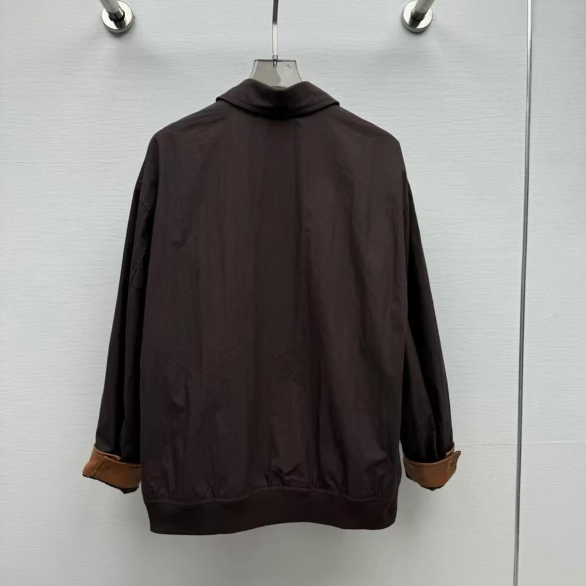Vintage Brown Lapel Jacket Coat