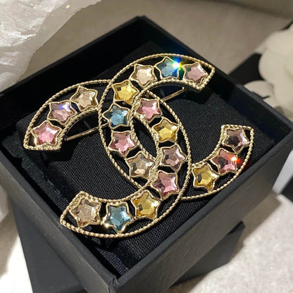 Colorful Star Brooch
