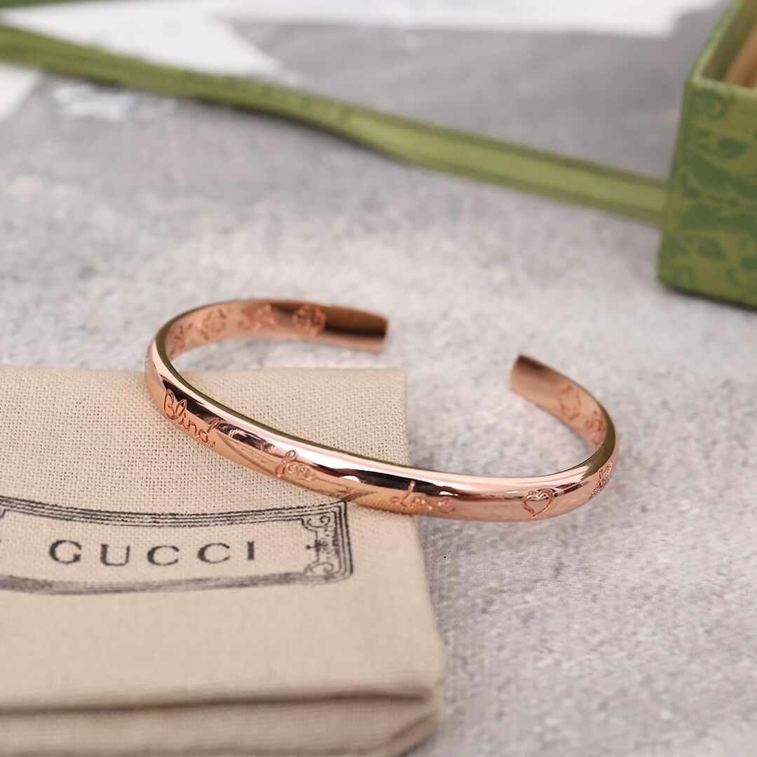Vintage Engraved Open Bangle