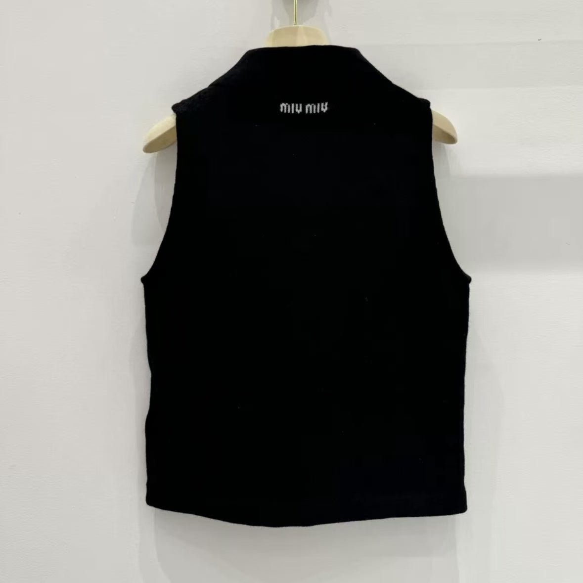 Trendy Asymmetrical Side-Zip Polo Collar Vest