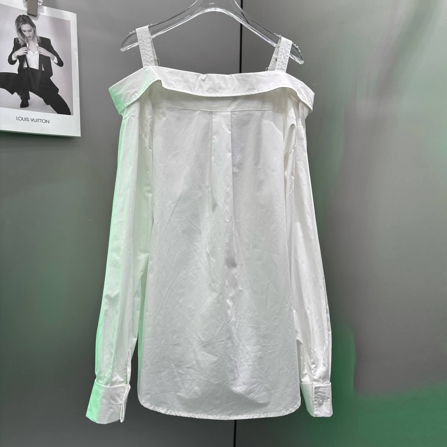 Trendy One-Shoulder Strap Blouse