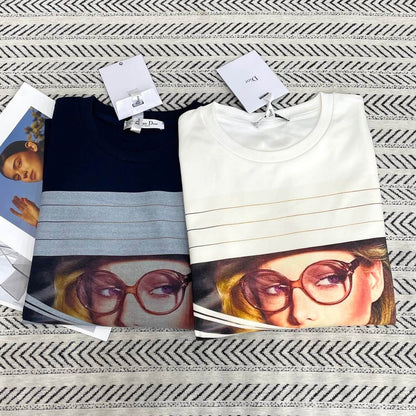 Portrait Magazine Cover Print T-Shirt
