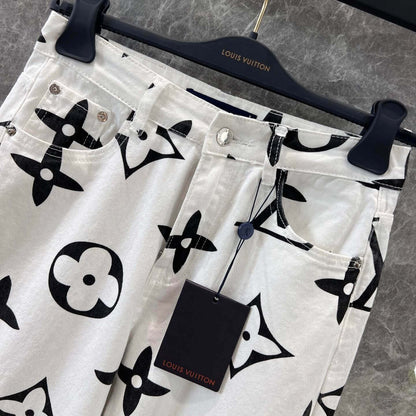 Vintage Monogram All-Over Print Pants