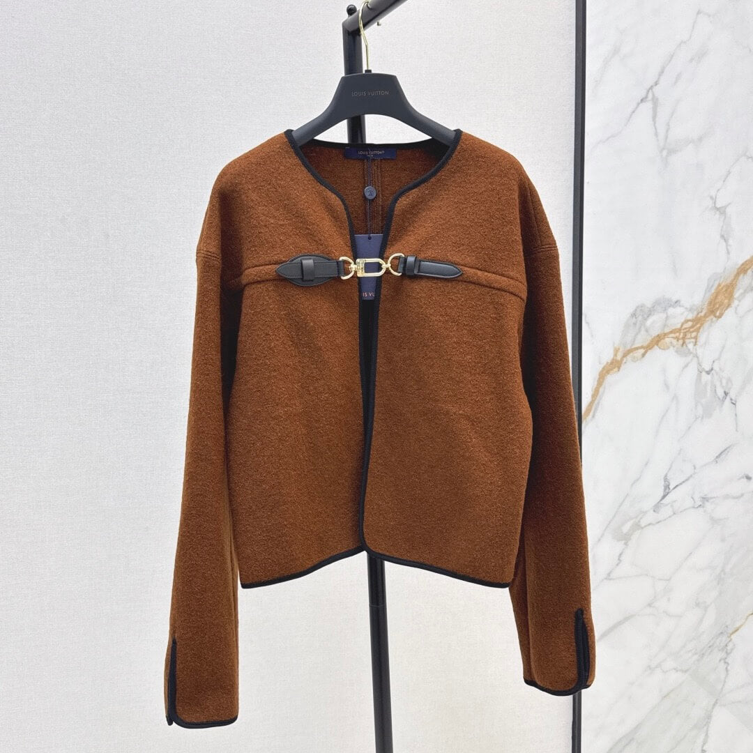 Vintage Classic Buckle Cape Coat