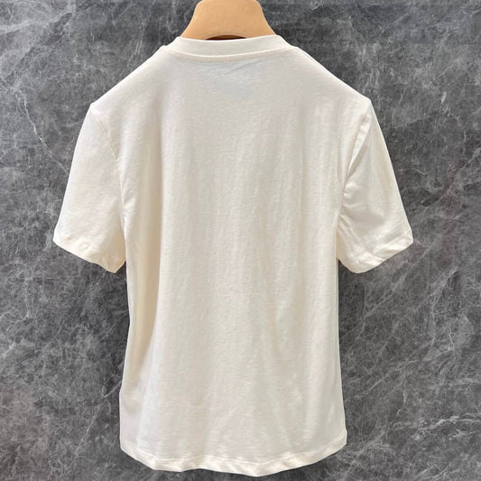 Trendy Diamond-Embellished Letter T-Shirt