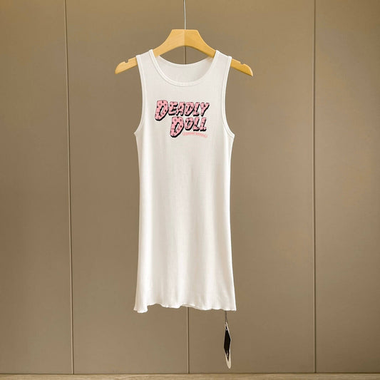 Bestselling Sexy Goddess Graffiti Print Dress
