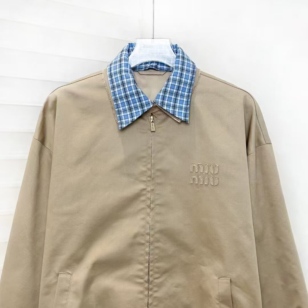 Vintage Plaid Patchwork Jacket