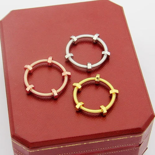 Classic Screw Thread Ring