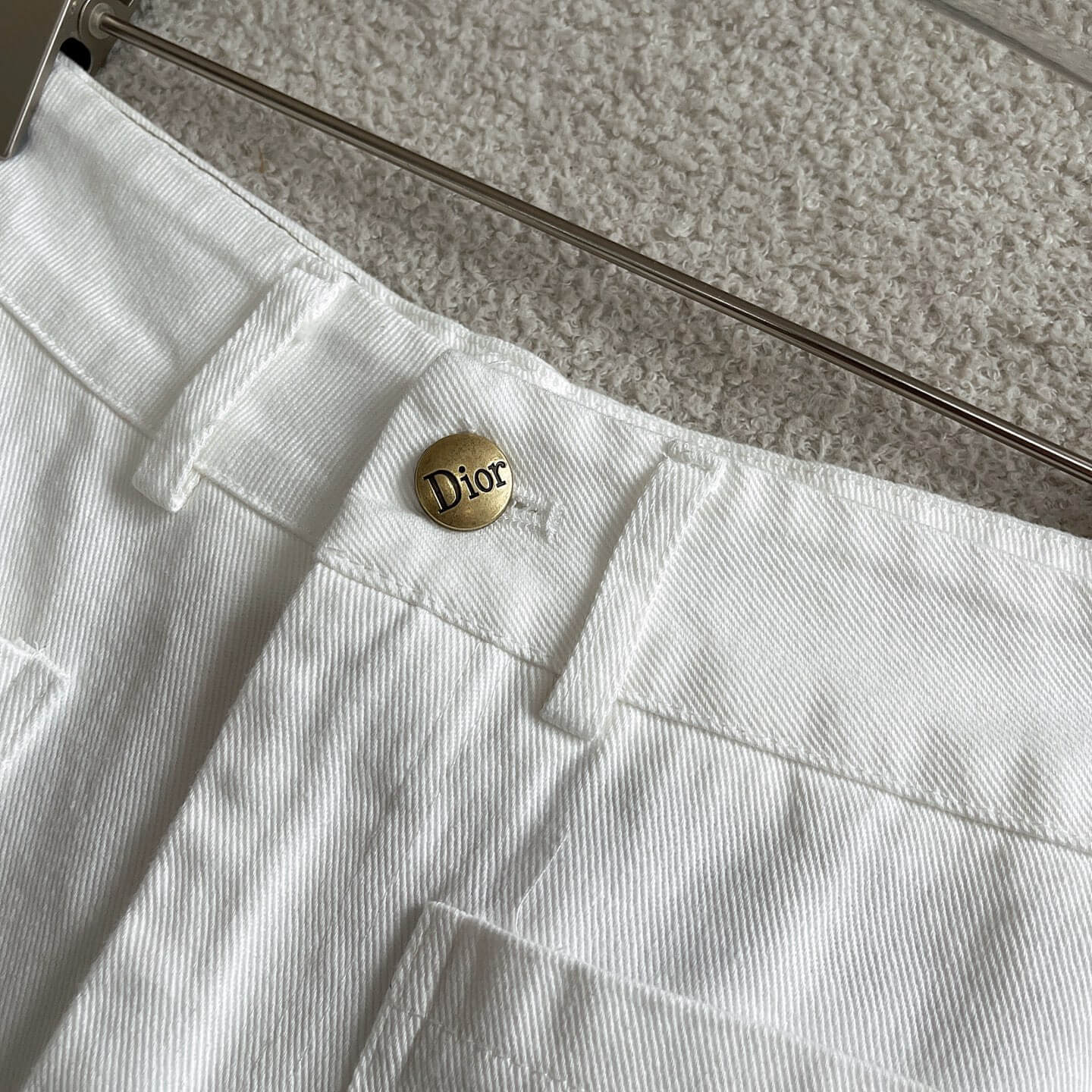 Classic White Pocket Shorts