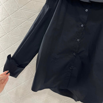 Trendy One-Shoulder Strap Blouse