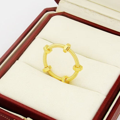 Classic Screw Thread Ring