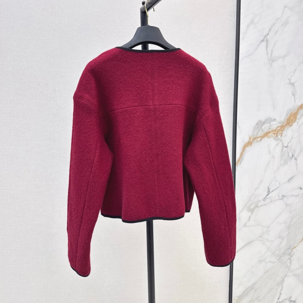 Vintage Classic Buckle Cape Coat