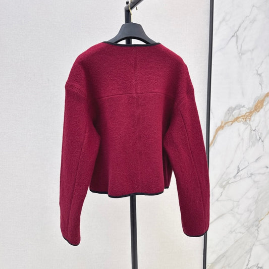 Vintage Classic Buckle Cape Coat