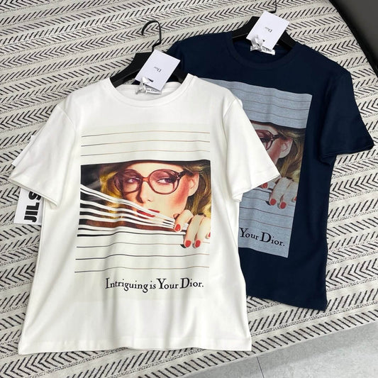 Portrait Magazine Cover Print T-Shirt