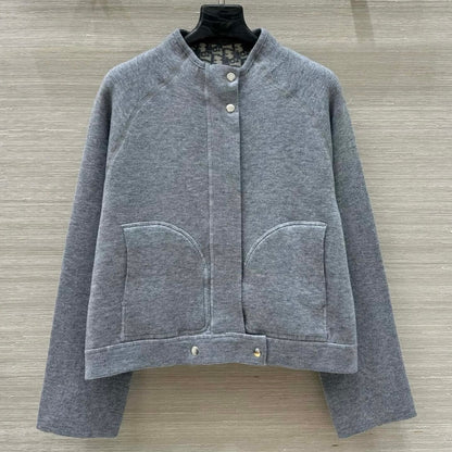 Classic Reversible Knit Jacket