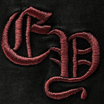 Chic 3D Sanskrit Embroidery T-Shirt