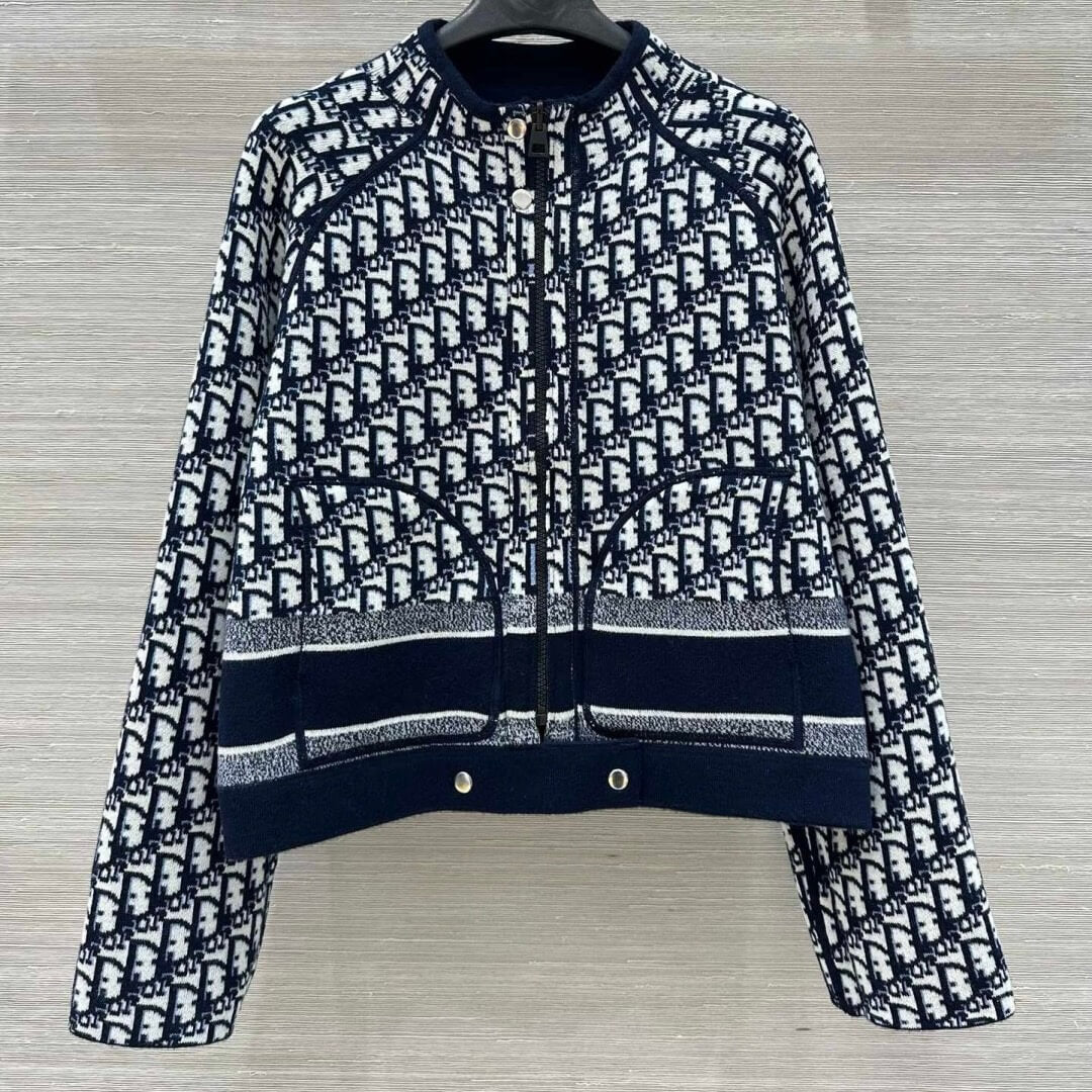 Classic Reversible Knit Jacket