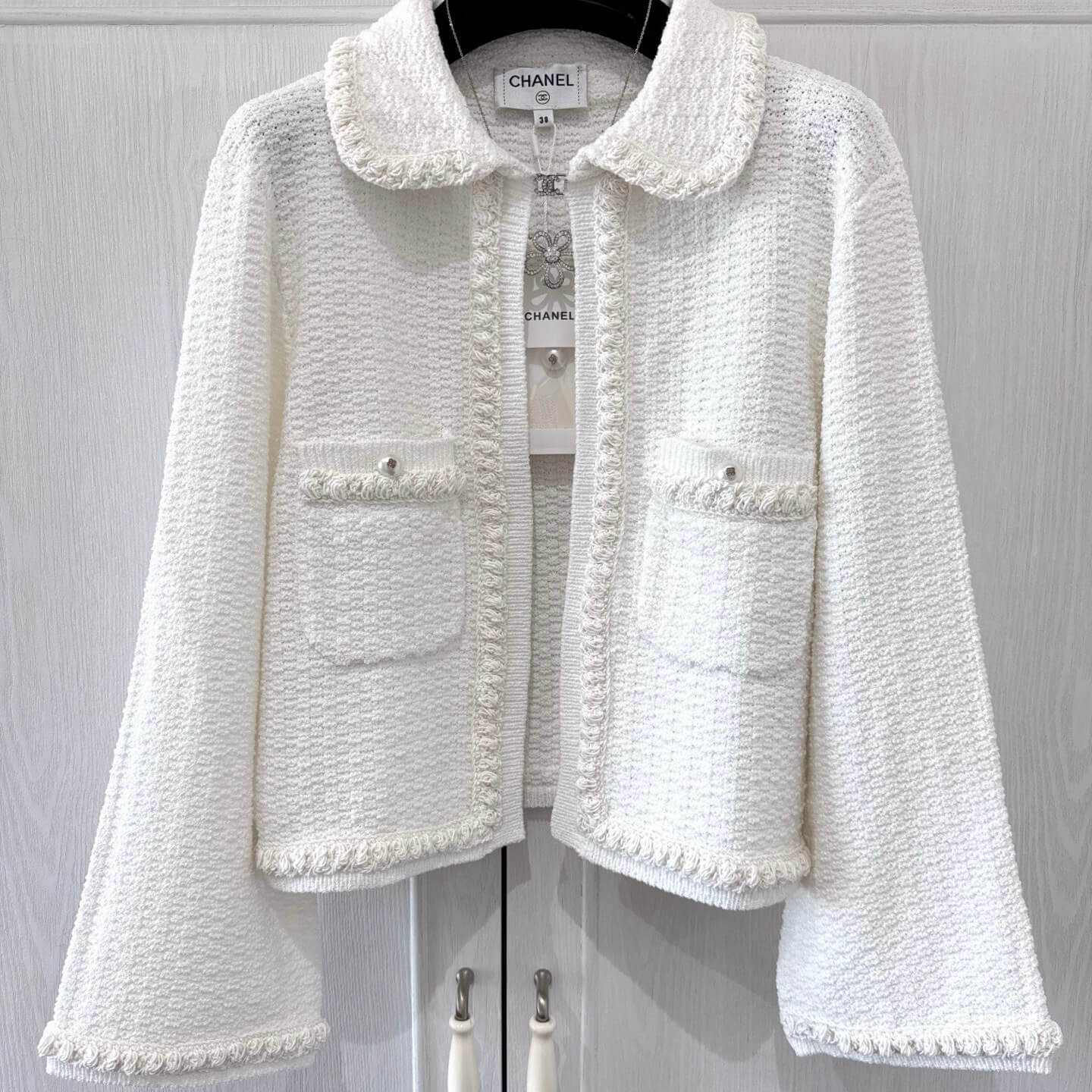 Vintage High-End Knit Cardigan