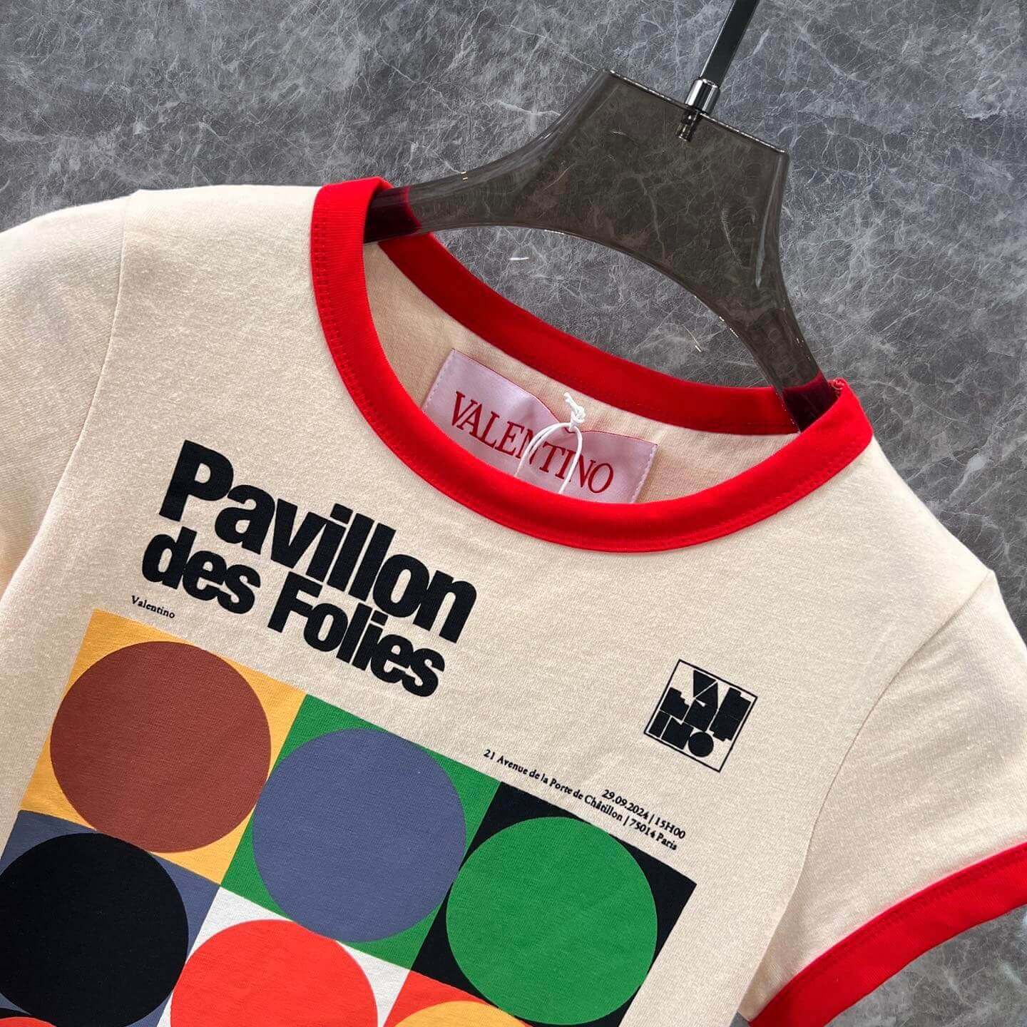 Multi-Color Element Print T-Shirt