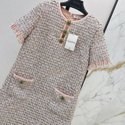 Exquisite Socialite-Style Beaded Dress