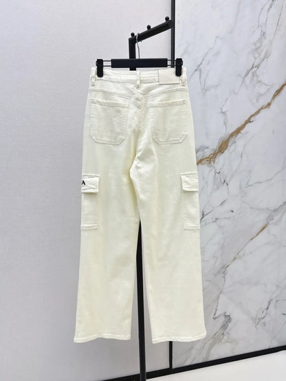 Street Style Utility Jeans
