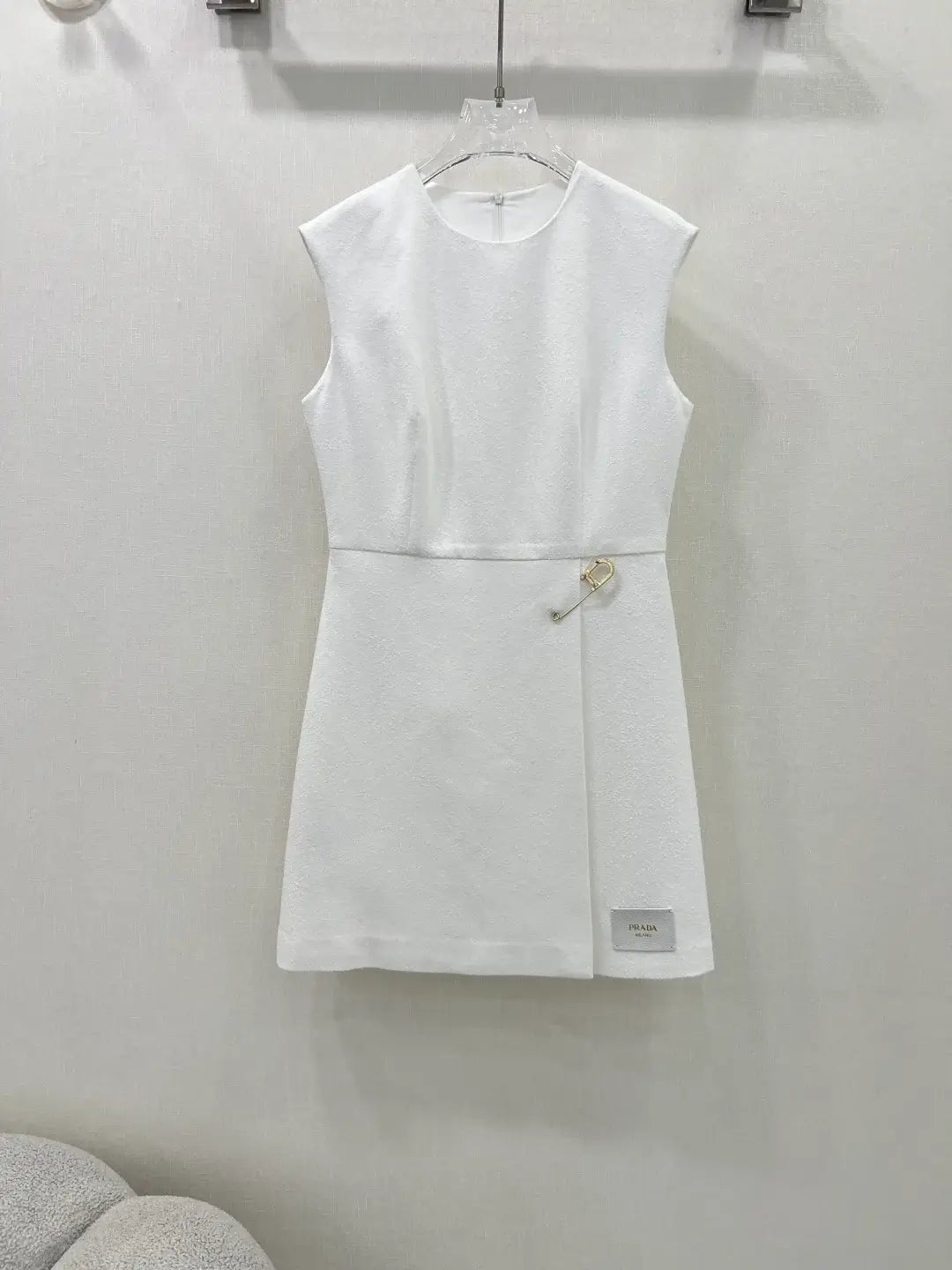 Elegant Ornamented Brushed-Touch Dress