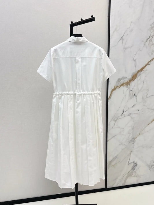 Classic Bodycon Waist-Cinching Dress