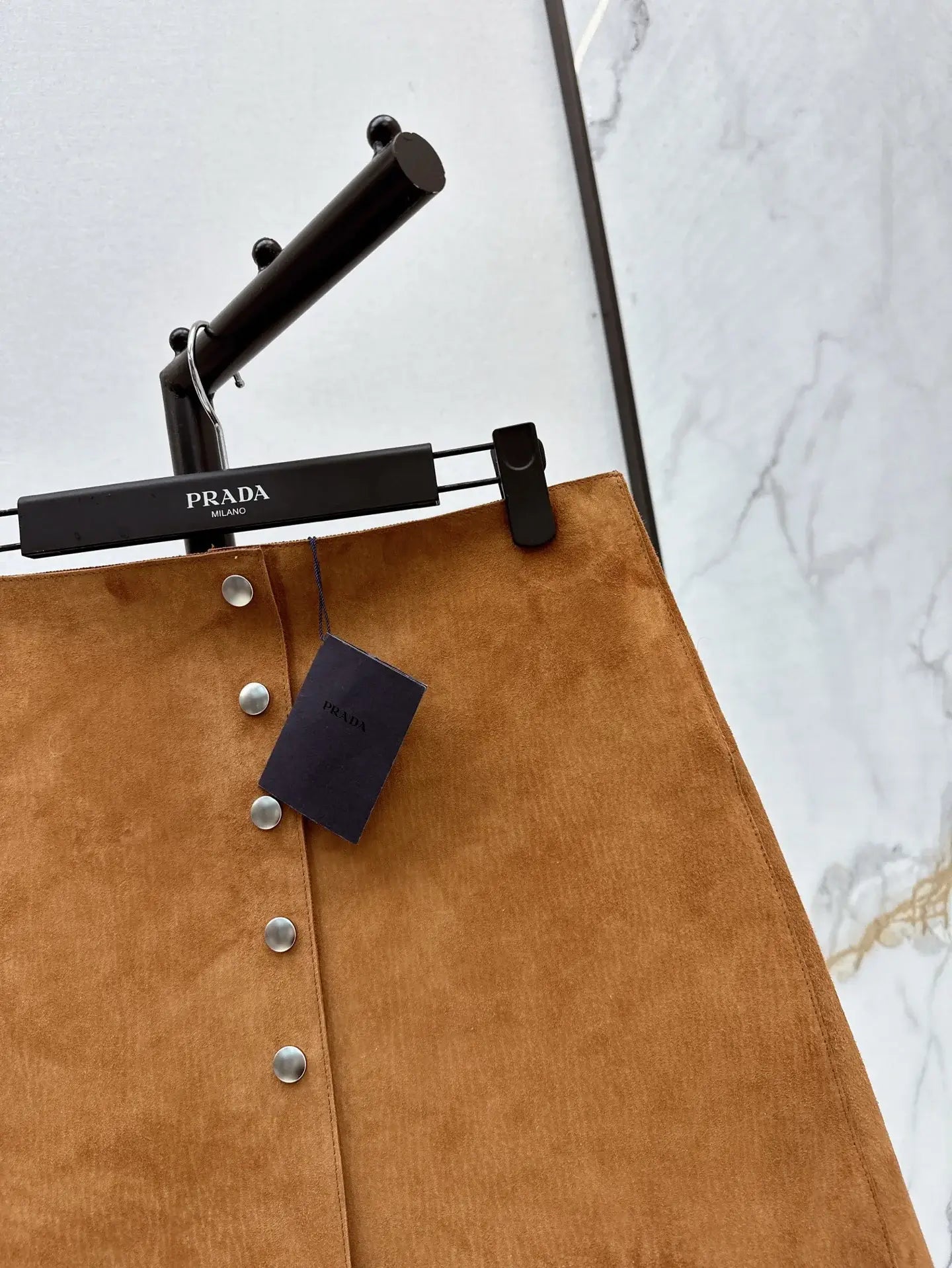 Minimalist Premium Lambskin Mini Skirt