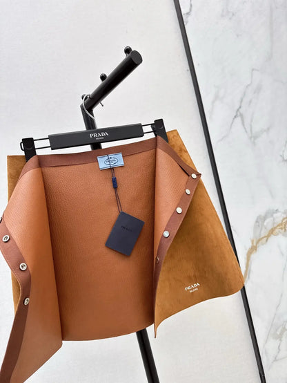 Minimalist Premium Lambskin Mini Skirt
