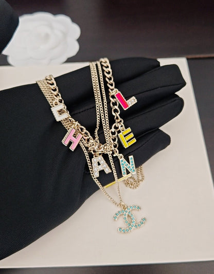 Trendy Initial Pendant Necklace