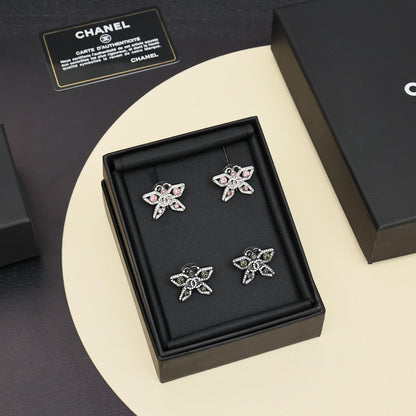 Trendy Butterfly Stud Earrings
