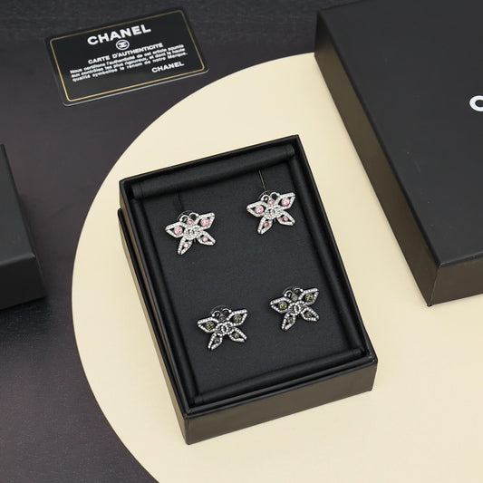 Trendy Butterfly Stud Earrings