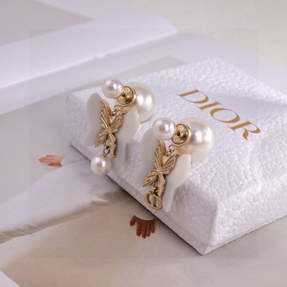Trendy Butterfly Drop Earrings