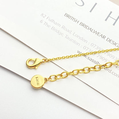 Signature Disk Pendant Chain