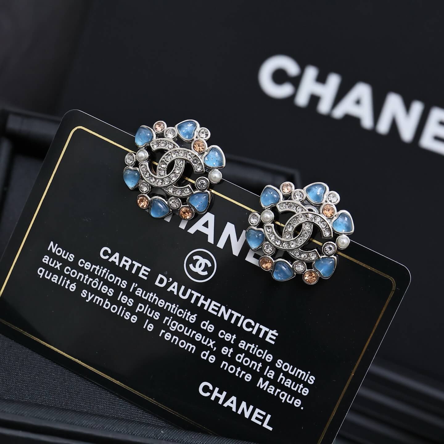 Floral Cluster Stud Earrings