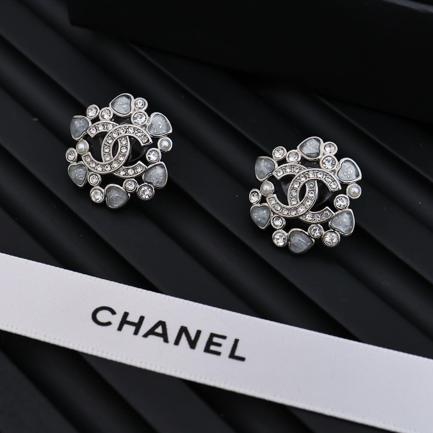 Floral Cluster Stud Earrings