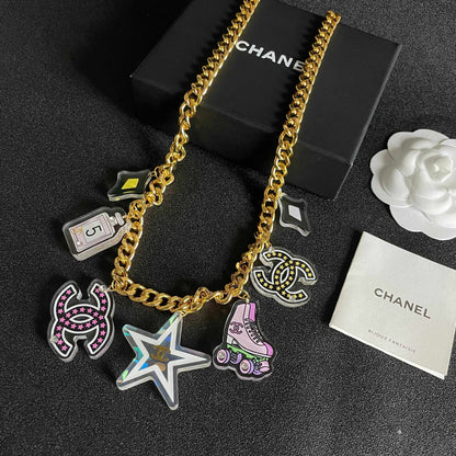 Floral Statement Pendant Necklace