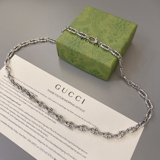 Minimalist Silver Chain Necklace