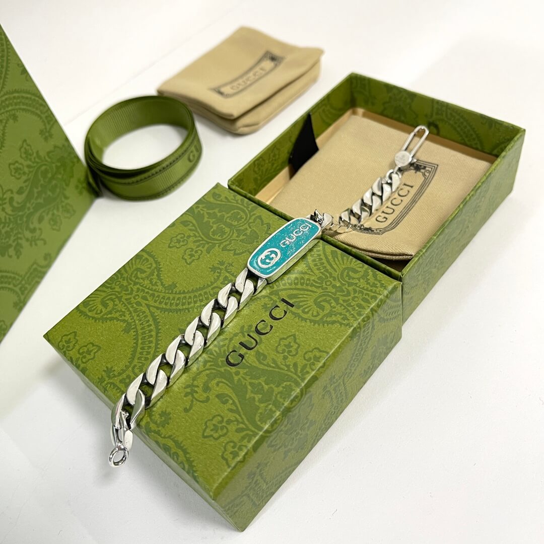 Geometric Link Bracelet