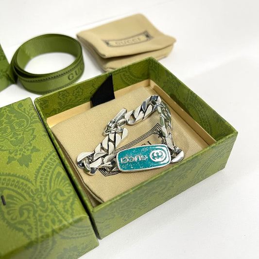 Geometric Link Bracelet